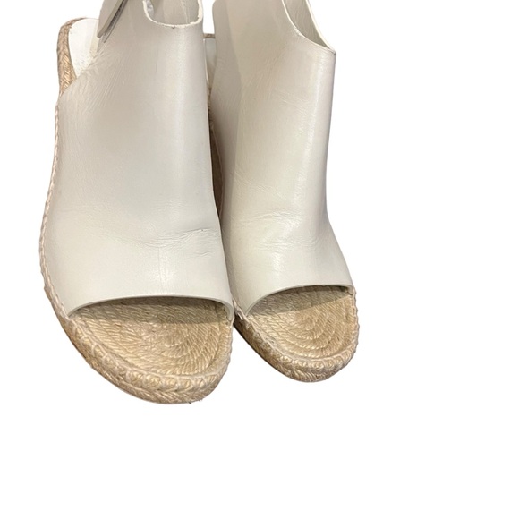 Celine White Leather Wedge - Picture 3 of 8